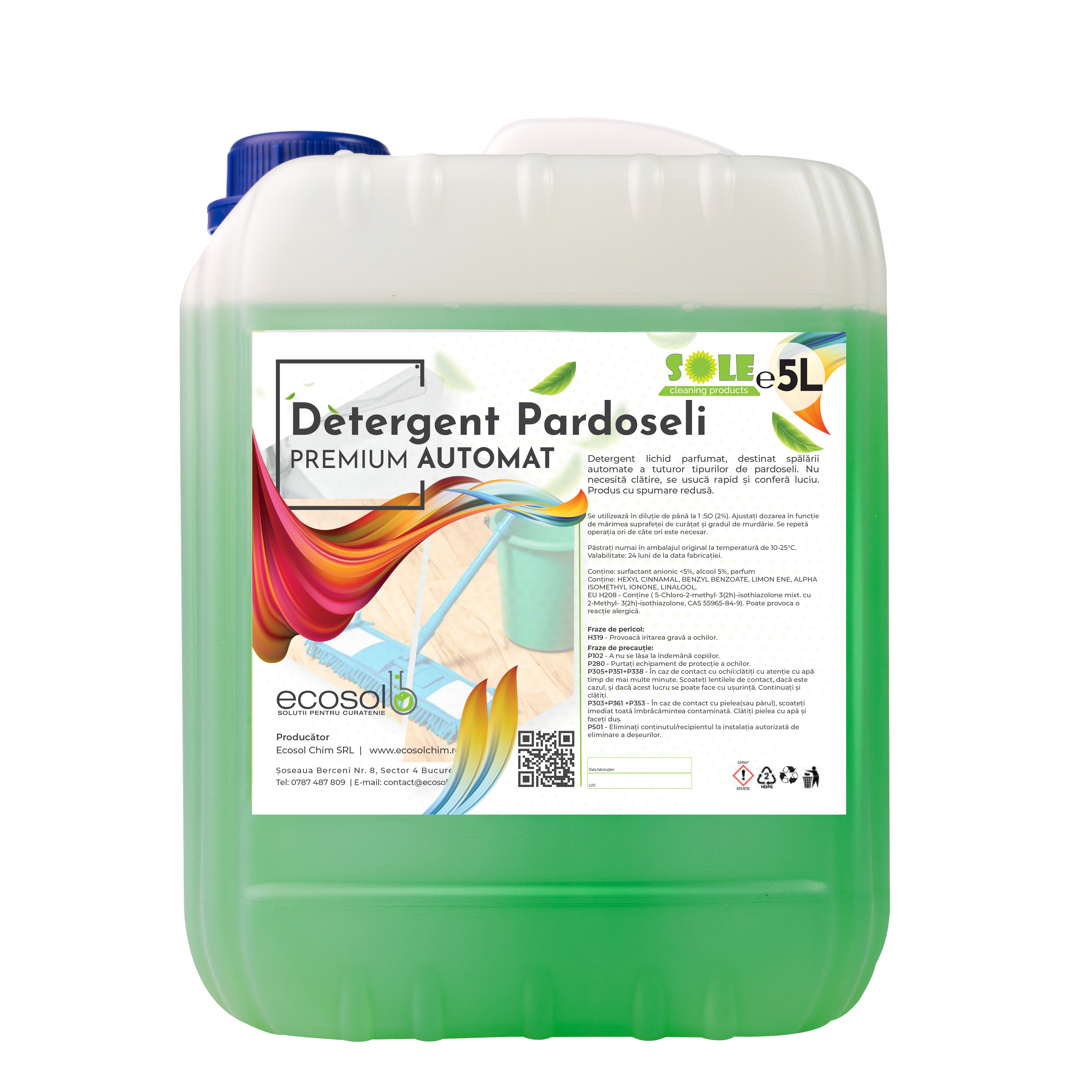 Detergent pardoseala Automat premium AQAS